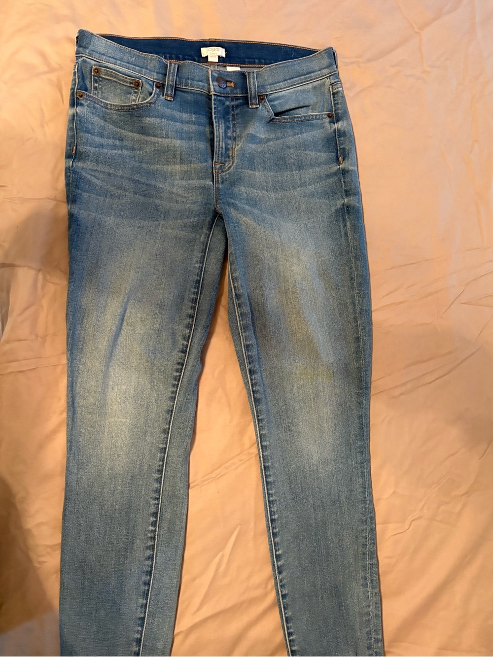 J. Crew Stretch
Slim Fit Women's Jeans in Light Blue
